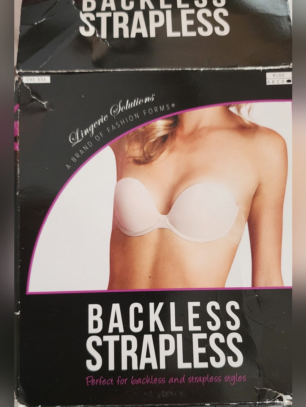 Nude Backless And Strapless Adhesive Bra